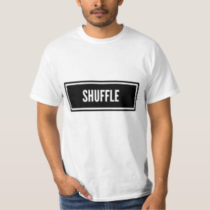 Svart och vitt skubbldans T-Shirt