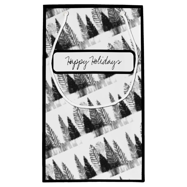 Svart och vitt skvätt (Baksidan)