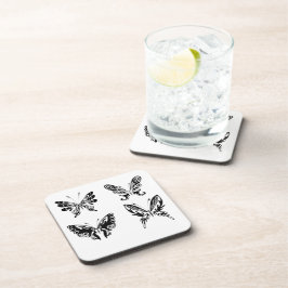 Svart och vitt smör underlägg