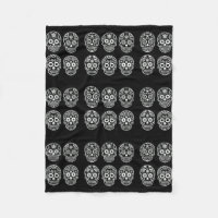 Svart och vitt socker Skull