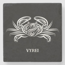 Svart och vitt stamkrabba