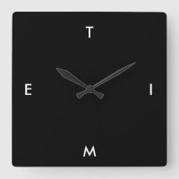 Svart och vitt typografi - njulig minimalism