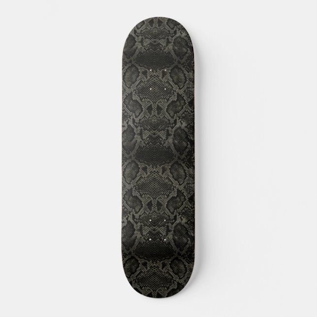 Svart ögonblicksbild mini skateboard bräda 18,5 cm (Framsida)