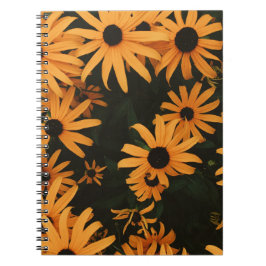 Svart ögonfransar anteckningsbok