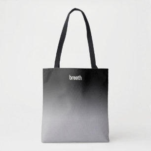 Svart Ombre Totebag – Mjuk färg, starkt sinne Tygkasse