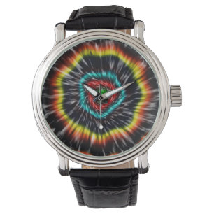 Svart Opal Tie Dye, Armbandsur