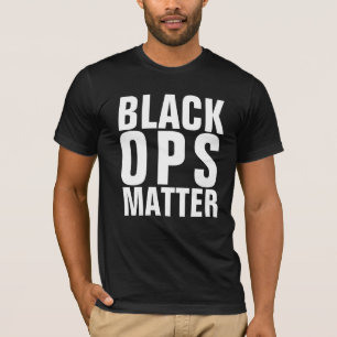 SVART OPS-MATERIA TRÖJA