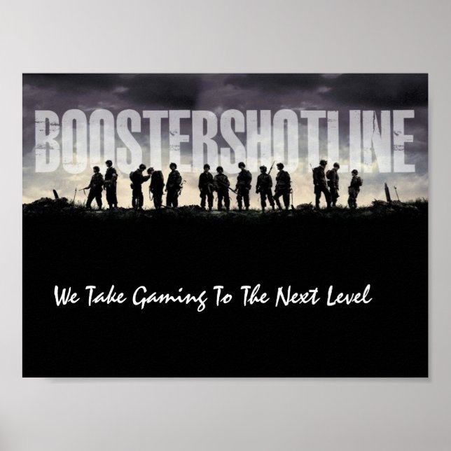 Svart OPS - vi spelar spel på nästa nivå Poster (Framsidan)