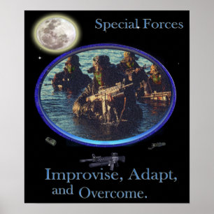 Svart opsaffisch poster