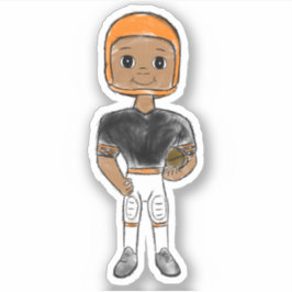 Svart orange för vintage-reflektor klistermärken