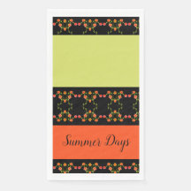 Svart Orange och Gult