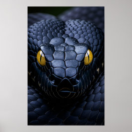Svart Orm Poster