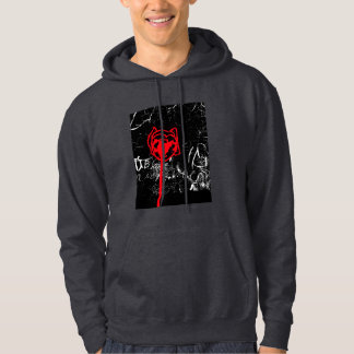 svart ovanlig sweatshirt för män
