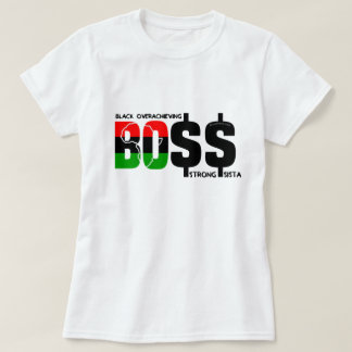 Svart överuppnående av stark slutpunkt t shirt