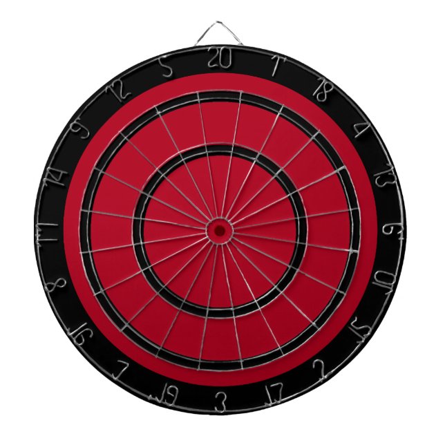 Svart på Red Design Dart Board Piltavla (Framsidan)