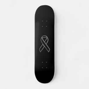 Svart på Svart band-medvetande Skateboard Bräda 19,5 Cm