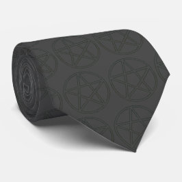 Svart på svart Pentacle Slips