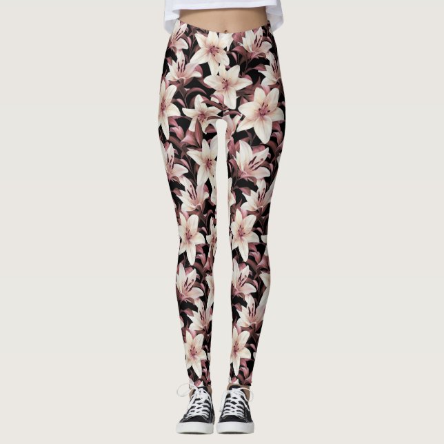 Svart på svarta leggings (Framsida)