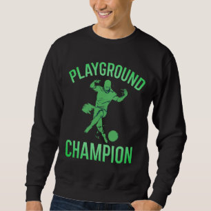 Svart på Svettskjorta i Playground Champion Lång Ärmad Tröja