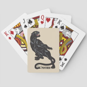 svart panna spel kort