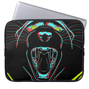 Svart panter - laptop sleeve