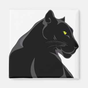 svart panter magnet