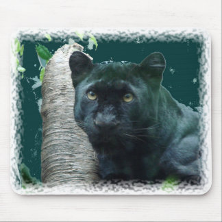Svart panter Mousepad Musmatta