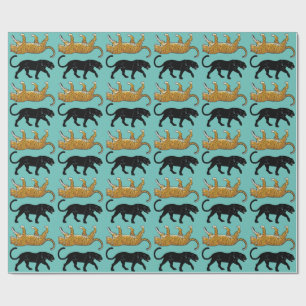 svart panter presentpapper