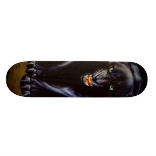 Svart panter skateboard bräda 20,5 cm