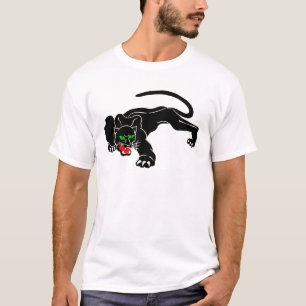 Svart panter - stor KATT T-shirt