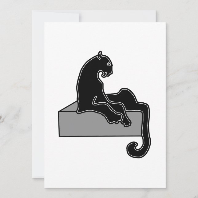 svart Panther (Framsida)