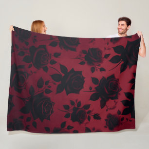 Svart paradise, 60 x 80 Fleece Blanket