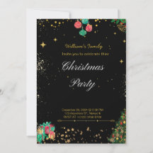 Svart Party och Guld i full jul