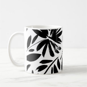 Svart påsk: vintage chrysanthemum mönster kaffemugg