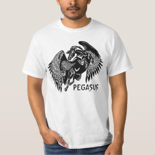 Svart pegasus t shirt