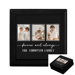 Svart Personlig Anpassningsbar Photo Collage Keeps Minnesask<br><div class="desc">Tittar du perfektens personlig-gåva? Titta bara på vår svarta personlig fotokollage keepébox! Denna unika och personliga gåva är perfekt för alla tillfälle, inklusive bröllop, födelsedagar, årsdagar eller bara för att visa din speciella någon hur mycket du bryr dig! Vår personlig fotokollage minnesbox gör också en underbar personlig bröllop-gåva till par!...</div>