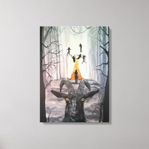 Svart Phillip Canvas Art