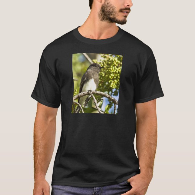 Svart Phoebe T-shirt (Framsida)