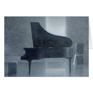 Svart piano 2004 hälsningskort
