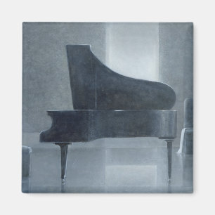 Svart piano 2004 magnet