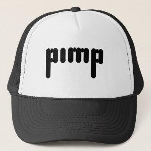 Svart Pimphatt Keps