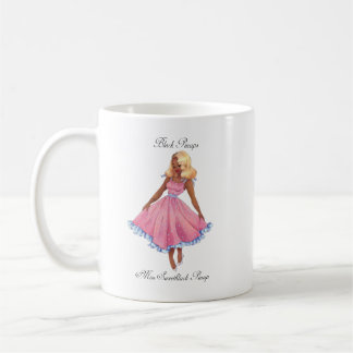 Svart pinupmugg - Audrey Kaffemugg