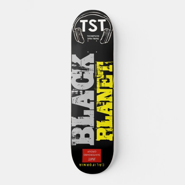 SVART PLANET / TST Skateboard (Framsida)