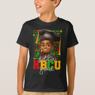 Svart pojke med afro collegeexamen framtid Hbcu ex T Shirt