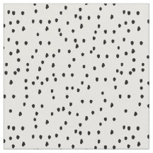 Svart polka dots för hand plockade
