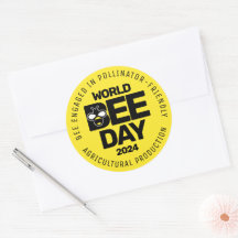 Svart pollinator för världsbidagen, Gult