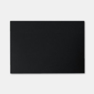 Svart Post-it Block