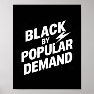 Svart Poster