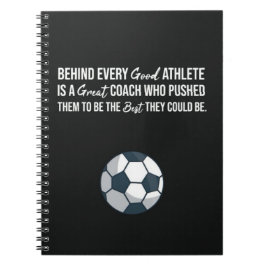 Svart Presenter för fotgängarbussar för hans sport Anteckningsbok