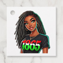 Svart Pride 1865 Gåvor Etiketter